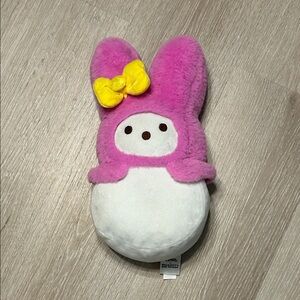 Peeps x Hello Kitty and Friends Pink My Melody Plush Bunny 12 inch